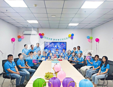 工業(yè)廢水處理廠(chǎng)家漓源環(huán)保十五周年暨中秋聚餐暨9月生日會(huì)